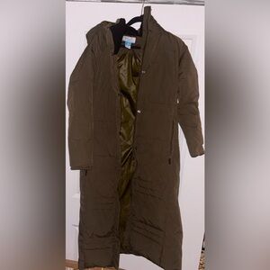 Women’s Longline Columbia Puffer Jacket